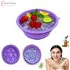 Silicone Foldable Face Ice Bath Bowl For Facial Plunge Dipping Skin Care Tool Home Travel Beauty Essential Multi Purpose Nursing