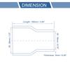 X AUTOHAUX Inner Diameter 0.7 - 1.5 Inches (19 - 38 Mm), Length 3.9