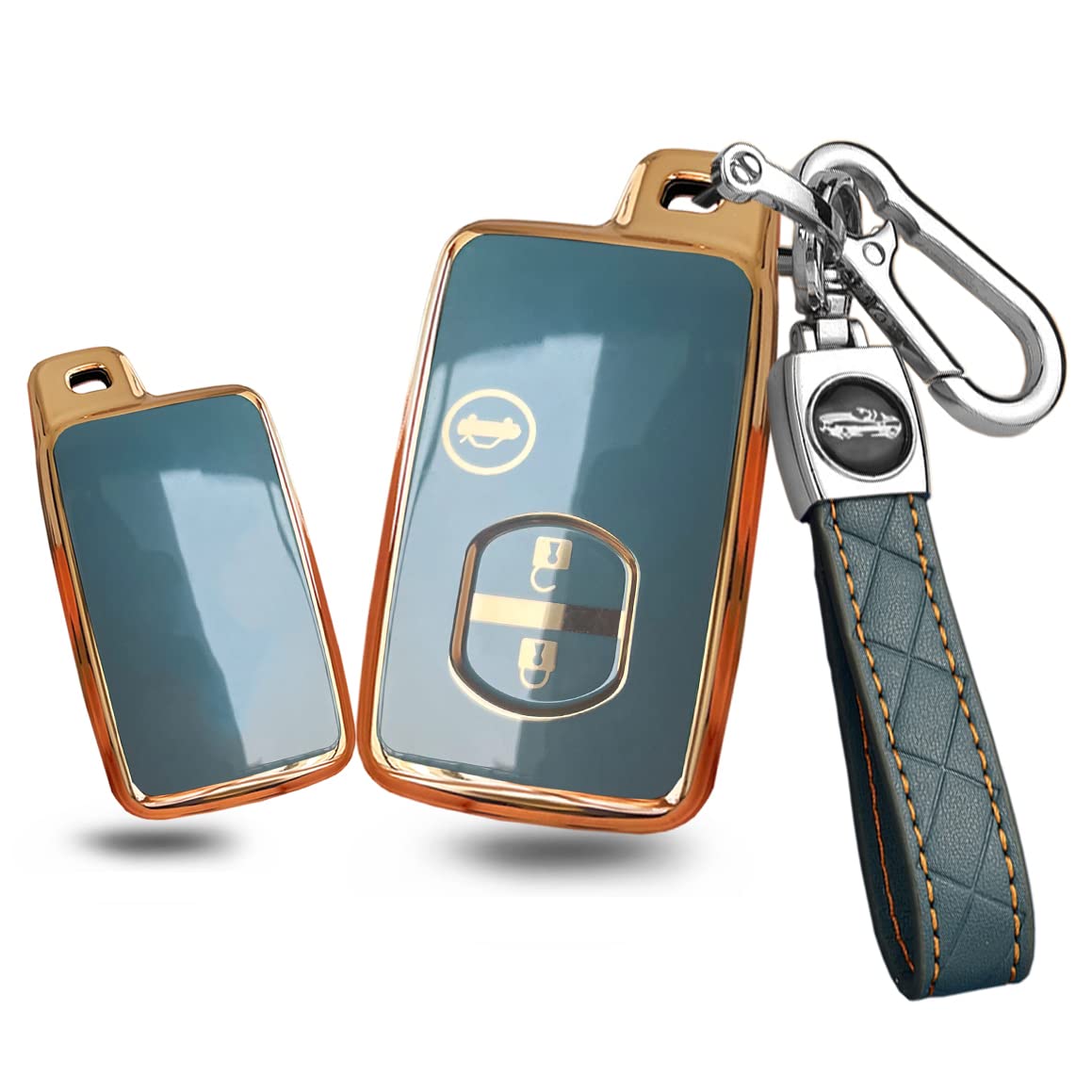 

Кейс для ключей Toyota / Subaru, держатель для ключей, чехол, защита ключа, Majesta, Mark X, Camry Compatible with genuine car