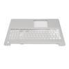 Laptop Upper Case Cover Replacement Notebook Upper Case C Shell for Dell Inspiron 15 5570 5575 Silver