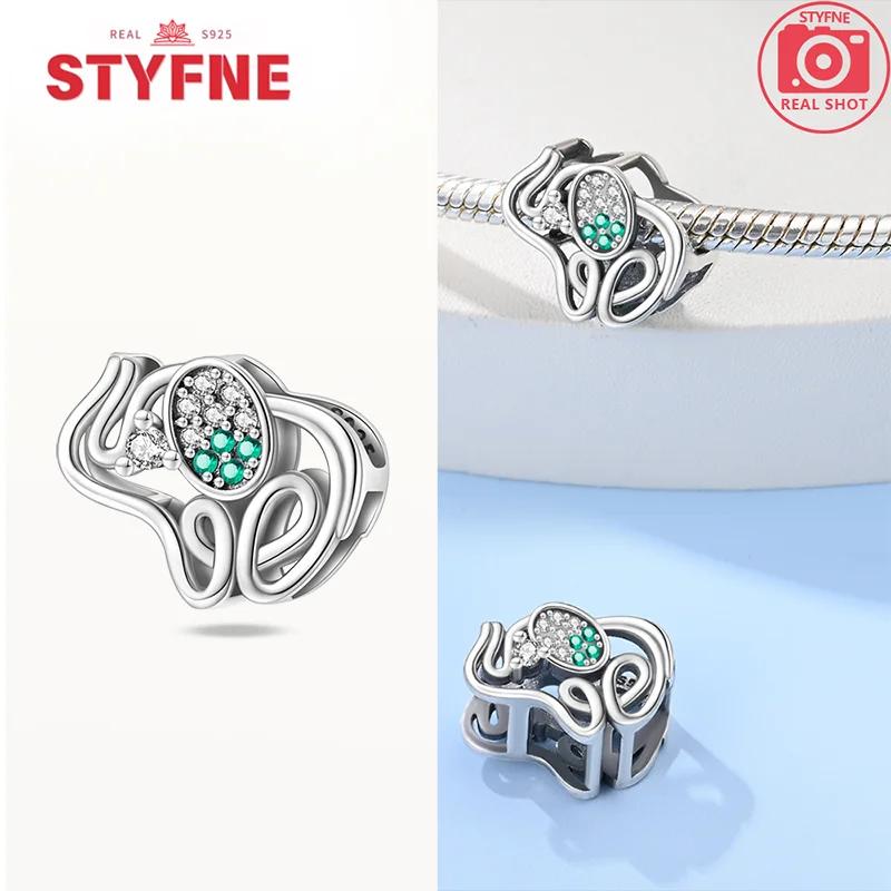 Copper Zirconium&Colorful Elephant Dangle Charm Fit Original Bracelet Diy Fine Jewelry Exquisite Gifts For Women