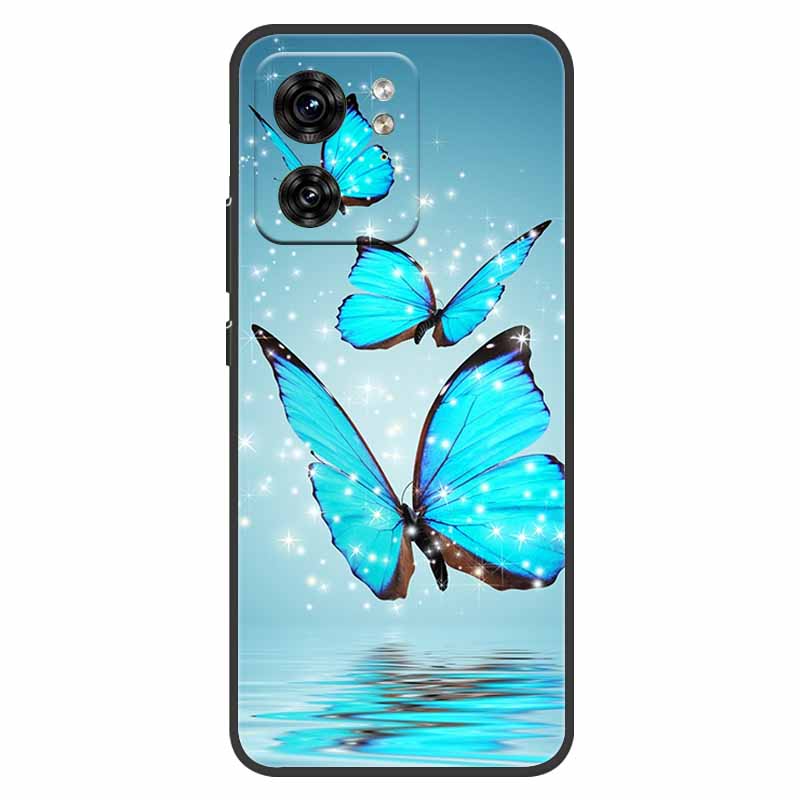 For Moto Edge 40 5G Case Shockproof Soft Silicone TPU Back Cover For Motorola Moto Edge 40 5G Phone Cases Edge40 2023 Cool Cute