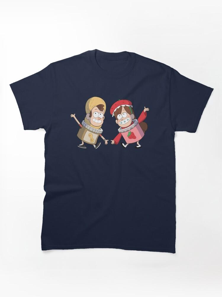Gravity Falls Mable a Dipper Pines Summerween kostýmy Klasické tričko