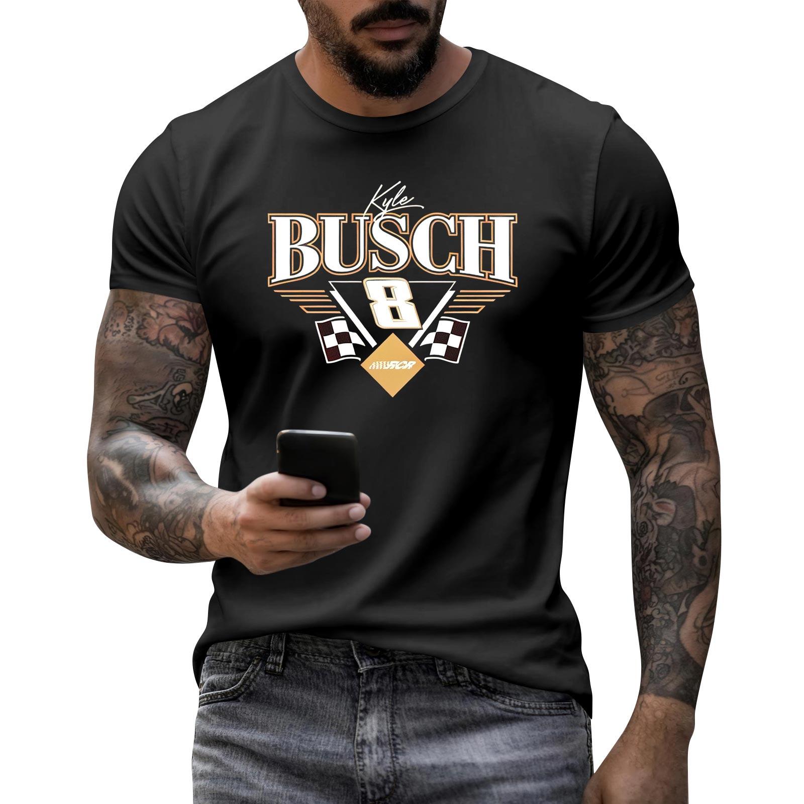 Men s Casual Short Sleeve T-Shirt with Lettering Print Crew Neck Comfortable Fit Lightweight Fabric Suitable for Daily Wear and Outdoor Activities L