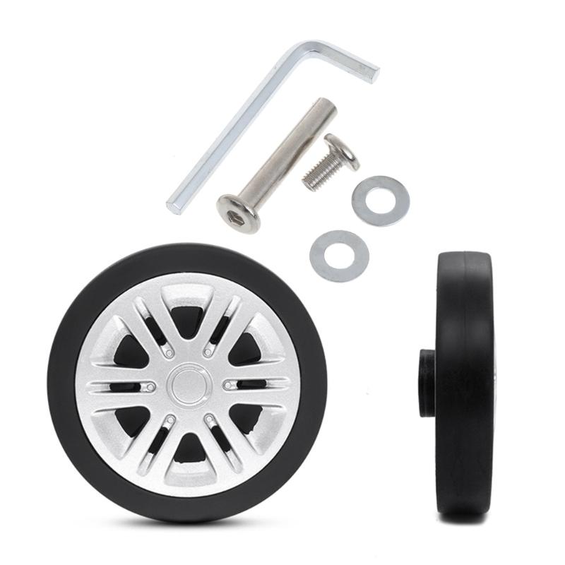Kufr 1ks DIY Kufr Výměna zavazadel Kolečka Otočná Opravy Příslušenství Mute Roller Wheel pro cestování s cestovní taškou