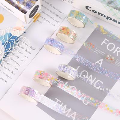 5 rolos kawaii transparente adesivo fita diy material decorativo fita sketchbook adesivos material escolar papelaria japonês