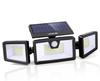 Powerful Triple Solar Garden Lamp 3in1 Led Motion Sensor Twilight