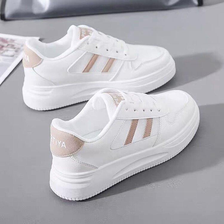 

Girls heart little white shoes 2025 new versatile summer junior high school students mesh platform sports shoes women s casual board shoes 40 светло-коричневого