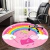 Peppa Pig Fairy Costume,Rainbow Magic Wand Chair mat Round Rug Office carpet, Non slip, Suitable for Living Rooms, Bedrooms decor.1205140a