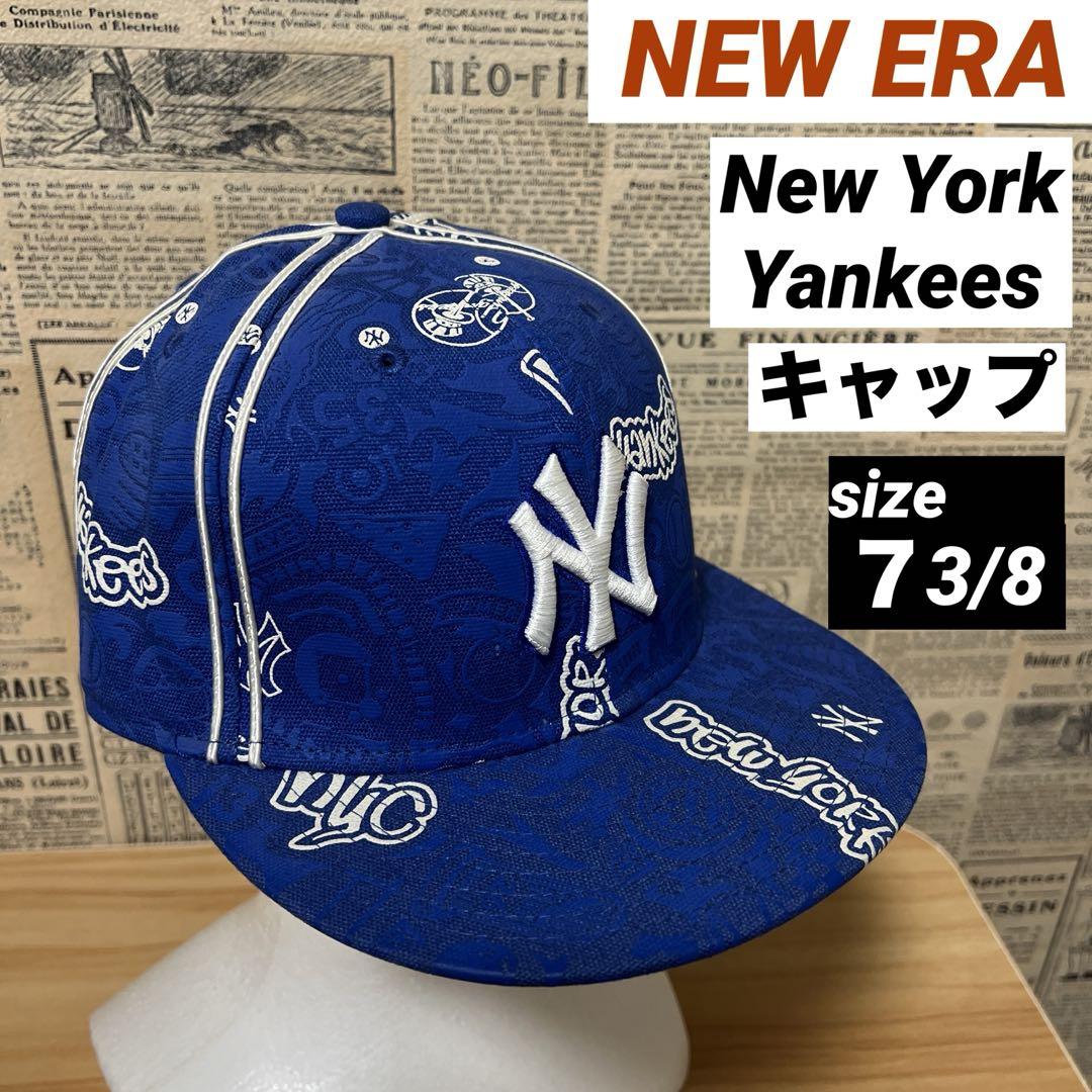 

[USED] New Era Yankees Cap, 3D Rubber Print, Size 7 3/8