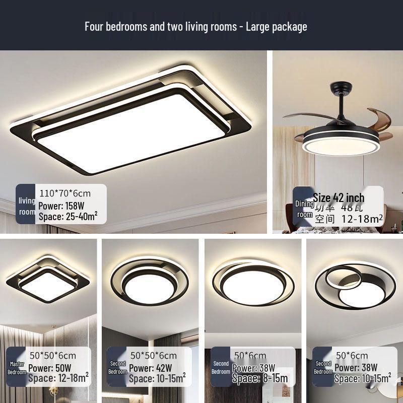 Modern Minimalist LED Rectangular Ceiling Light for Living Room, Hall, Bedroom, and Restaurant