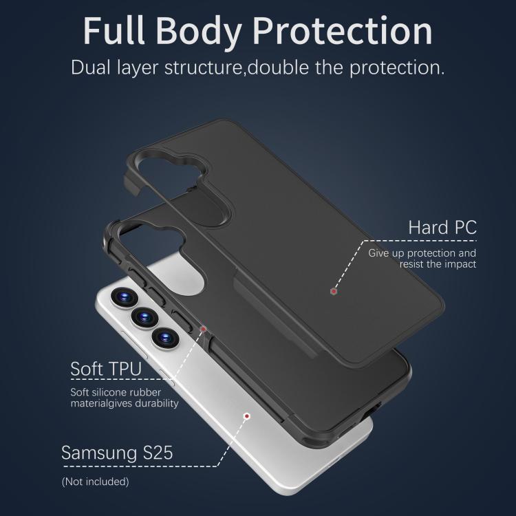 RedPepper Armor PC Hybrid TPU Phone Case For Samsung Galaxy S26+ 5G, Fashion Lightweight Anti-Scratch Protective Cover
