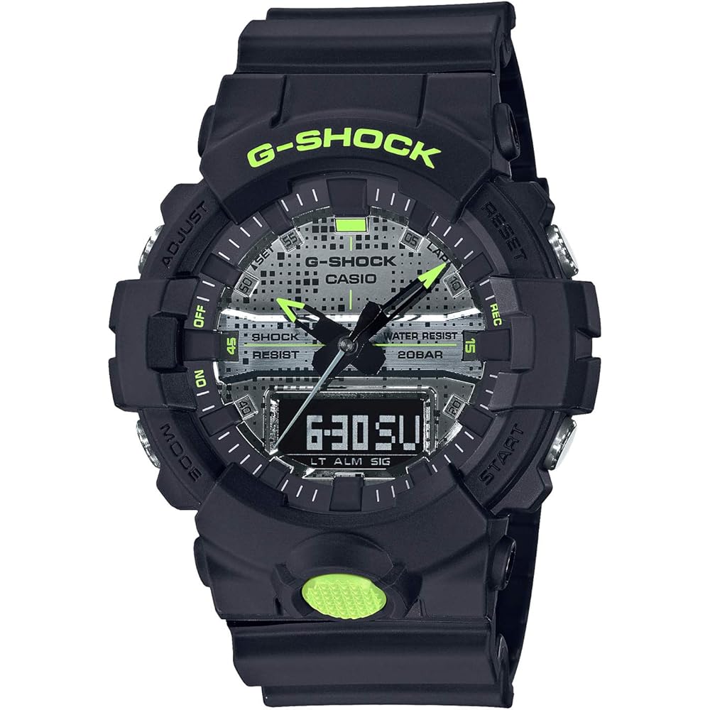 Casio G-Shock GA-800DC-1AJF Men s Watch Black Yellow Series Durable Design Water Resistant