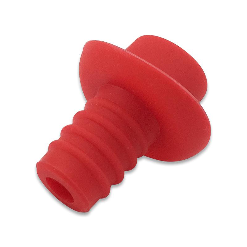 Factory Price Beauty Silicone Whisky Bottle Stopper Kits Hot Sell Quality Make Your Own Stopper for Wine Bottle красный