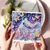 6PCS DIY Diamond Painting Greeting Card Set Diamond Art Handmade Cards for Christmas Birthdays Thanksgiving and Holidays
