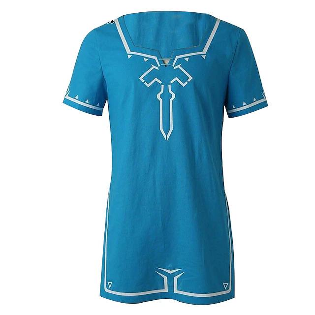 Tears of the Kingdom: Link & Zelda Cosplay Outfit - Perfect for Halloween & Performances XL
