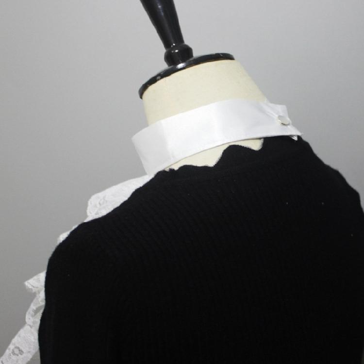 Jabot Collar Lace Wrist Cuffs Shirt Blouses Dress Removable Sleeves Ruffled Wrist Cuffs for Women Girl Photography