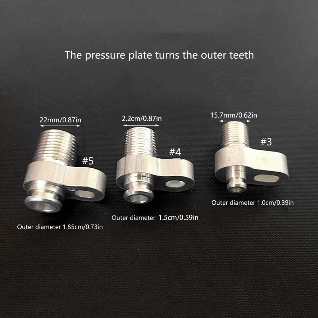 Adapter Fittings Air Conditioning Compressor Press Plate Connector A/C Lines Compressor Drier Condenser Radiator Fitting