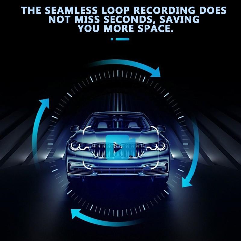 1080P 2,25 Zoll Auto Dashcam Kamera G-Sensor Bewegungserkennung Schleife Aufnahme Nachtsicht Dashboard Kamera Auto Fahren Recorder Fahrzeug Auto DVR Kamera
