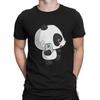 Kawaii Panda On The Phone Unique TShirt Kawaii Anime Panda Casual T Shirt Hot Sale T-shirt For Adult Unisex