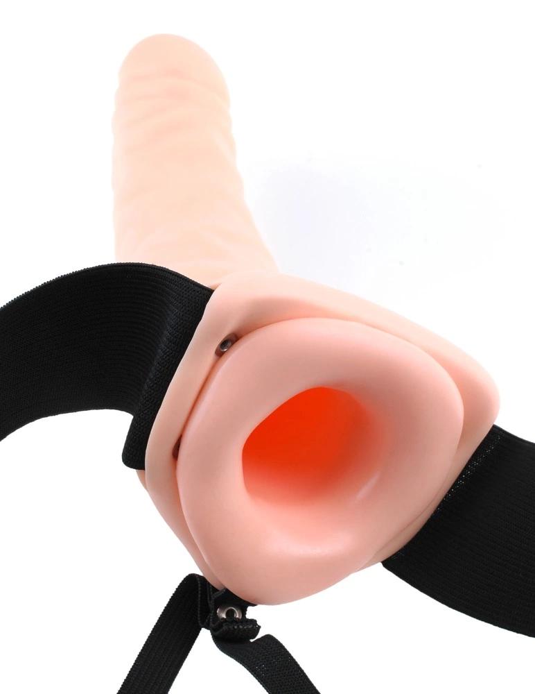 Série Fantasia Fetichista - Arnês Strap-On com Dildo de Pênis 20 cm