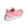 adidas Rapidazen S Rdy C Mesh Slip Resistant Anti Kick Low Top Kids' Running Shoes Pink White FX2572