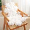 Comfortable Snowflake Pillow/Seat Cushion, Soft White Decorative Mat, Suitable for Sofa and Bed,Easy To Care, All-Season Comfort