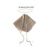 Schönes Häkel Dreieckiges Haarband Schal Gestrickter Schal Halstuch Krawatte Zurück Binden Kopftuch Modeaccessoire für Campi