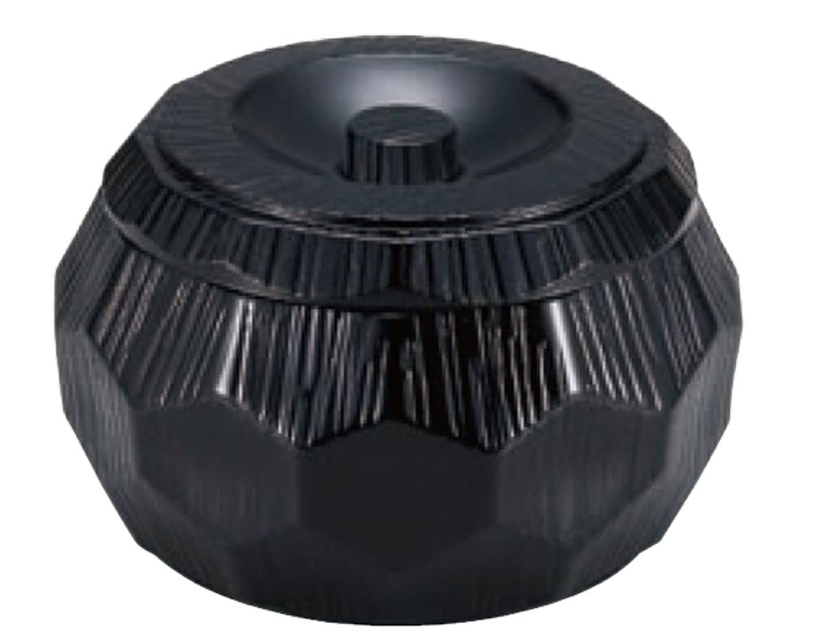 

Хицумабуси Угорь Нисики Черепаховый Диаметр х Сделано в Японии J-kitchens Контейнер, Контейнер, Дизайн, Черный, 15.1см 9см,