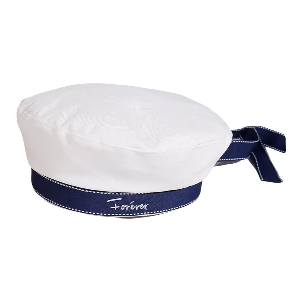Tie JK Beret Cap Bowknot Painter Hat Casual Octagonal Cap Ladies