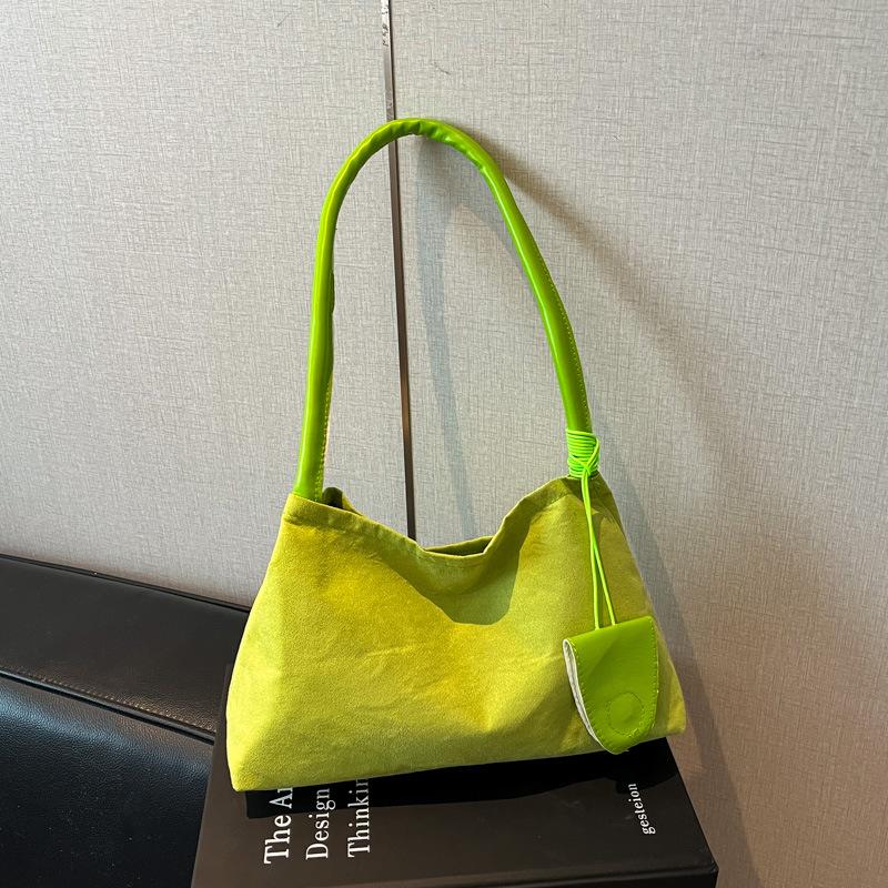 Niche Design Underarm Bag Simple Trendy Shoulder Matte Fashion Mother and Child Bag Versatile Handbag