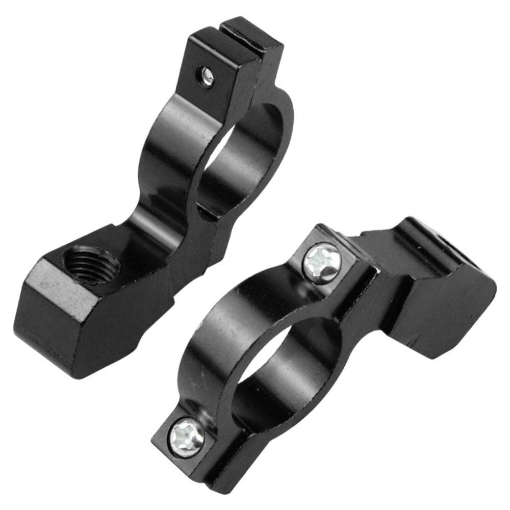 Aluminum Alloy Rear View Mirror Bracket Clamp Screw Multi-function Mount Adapter Holder CNC Aluminum 22mm 7/8"