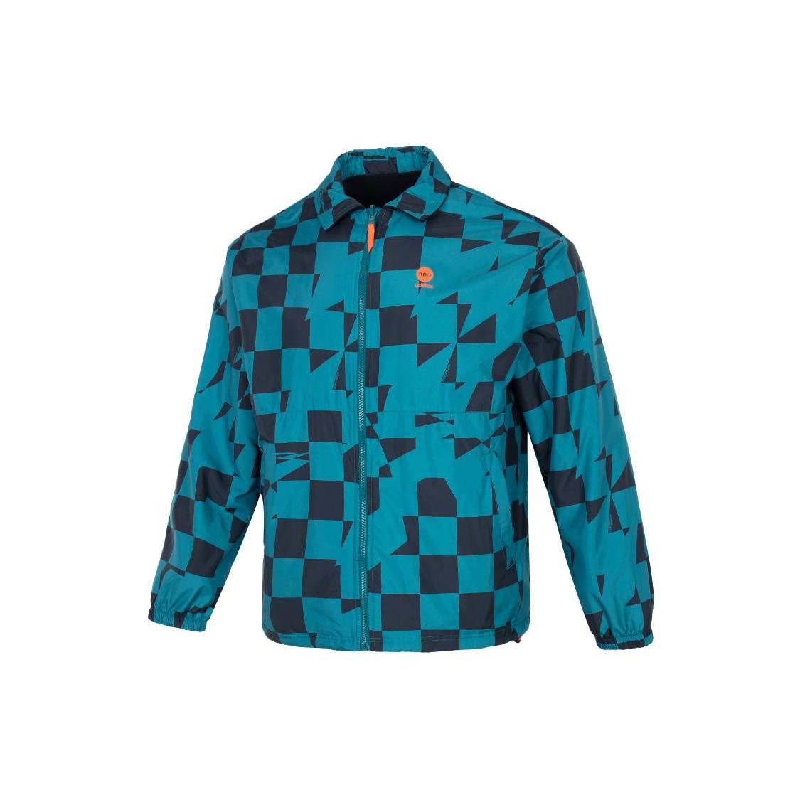 Куртка Adidas Neo U Vbe Rev Jkt Унисекс Зеленая HU1110 L