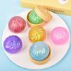 Soft Dumpling Squishy Toy Anxiety Relief Glitter Dumpling Pinch Le Dough Ball Fidget Toys  Gifts