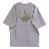 1piu1uguale3 MRT290 Gray CAMO LEAF R-NECK TEE Back Camo Leaf T-shirt Tops 6 grayUsed