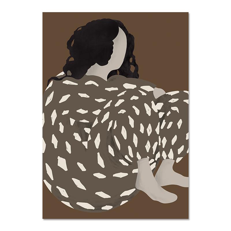 

Абстрактные София Линд, линия тела, современные постеры, картина на холсте, настенная художественная печать, фотографии, интерьер гостиной, украшение дома 21x30cm No Framed