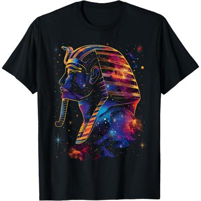 Egypt Ancient Pharaoh In Space Sphinx Egyptian T-Shirt(15)