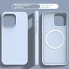 For iPhone 16 Pro Case Compatible with MagSafe Ultra Thin Liquid Silicone+PC Phone Cover