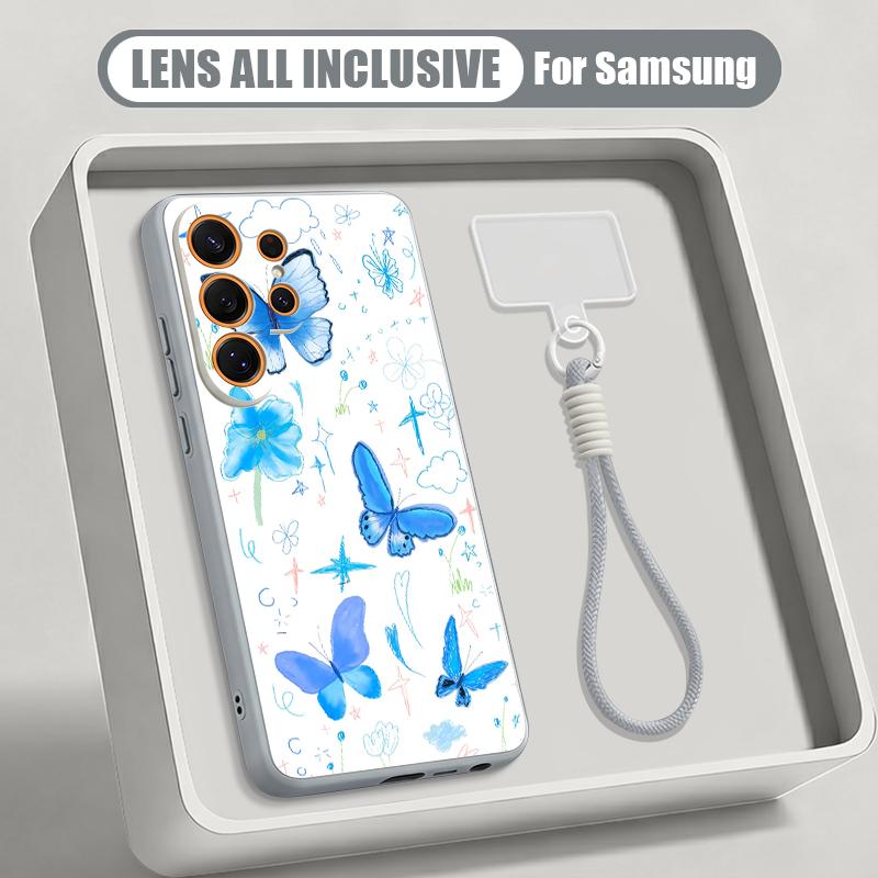 Oil Painting Flower Case For Samsung S26 Ultra S25 FE S24 S24 Plus A57 A37 A17 A56 A36 A16 A55 A35 A15 A54 5G Hybrid Magnetic Matte Cover
