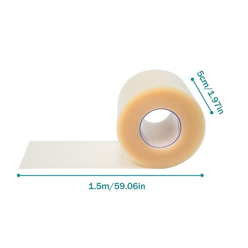 

Гидроколлоидный рулон Уход за ранами Гидроколлоидная повязка Пролежневые пластыри Невидимый пластырь для пятки Водонепроницаемый стикер от акне Заживляющая подушечка 5x150cm