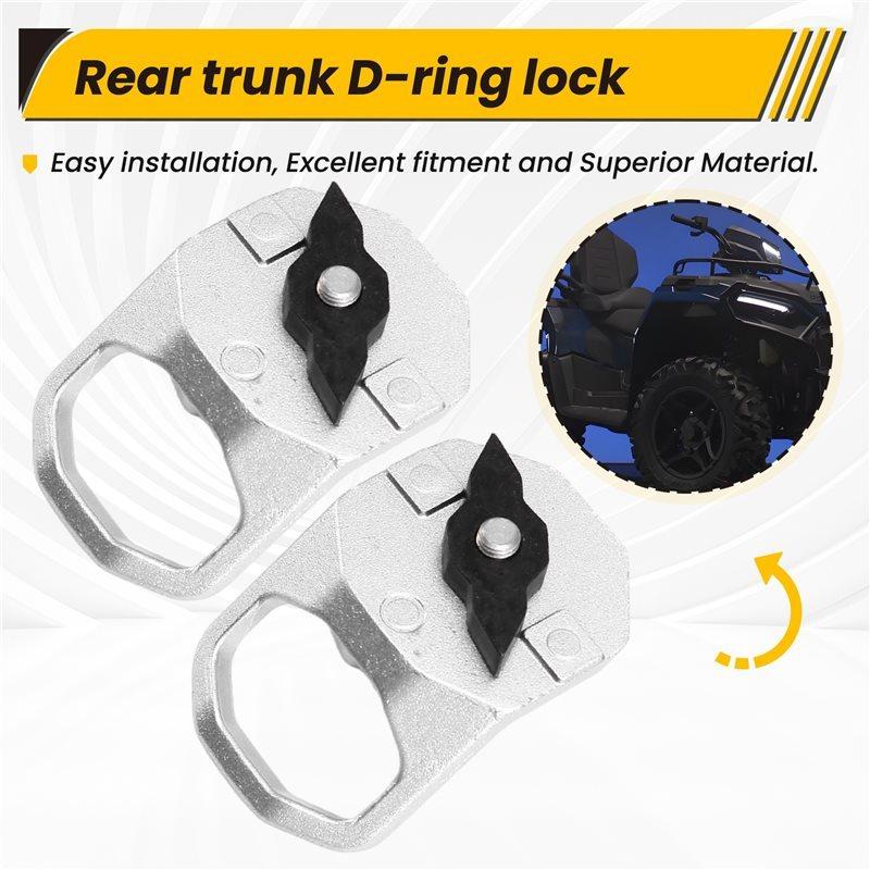 A58X-Set Of 2 Lock And Ride Max D-Rings For Polaris Ranger 2024- 2025 Xpedition Models(2889620 2890894)