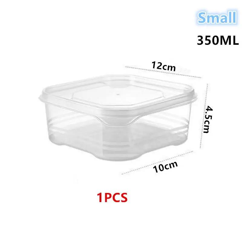 Kitchen Food Preservation Storage Box Vegetable Freezing Layer Frozen Meat Food Sub-Packaging Box Ice Cream Box Container