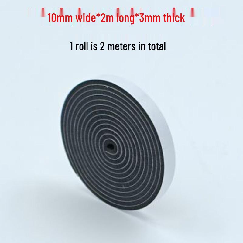 Black Self-Adhesive Fire Retardant Foam Tape