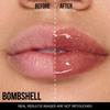 Huda Beauty Faux Filler Glänzender Nicht Klebriger Lipgloss 0,13 Unzen 3,9 ml Bombshell Pinkbraun