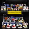 56Pcs/Set Eye-catching Compact Premium Wide Application Road Traffic Sign Kit Children Toy