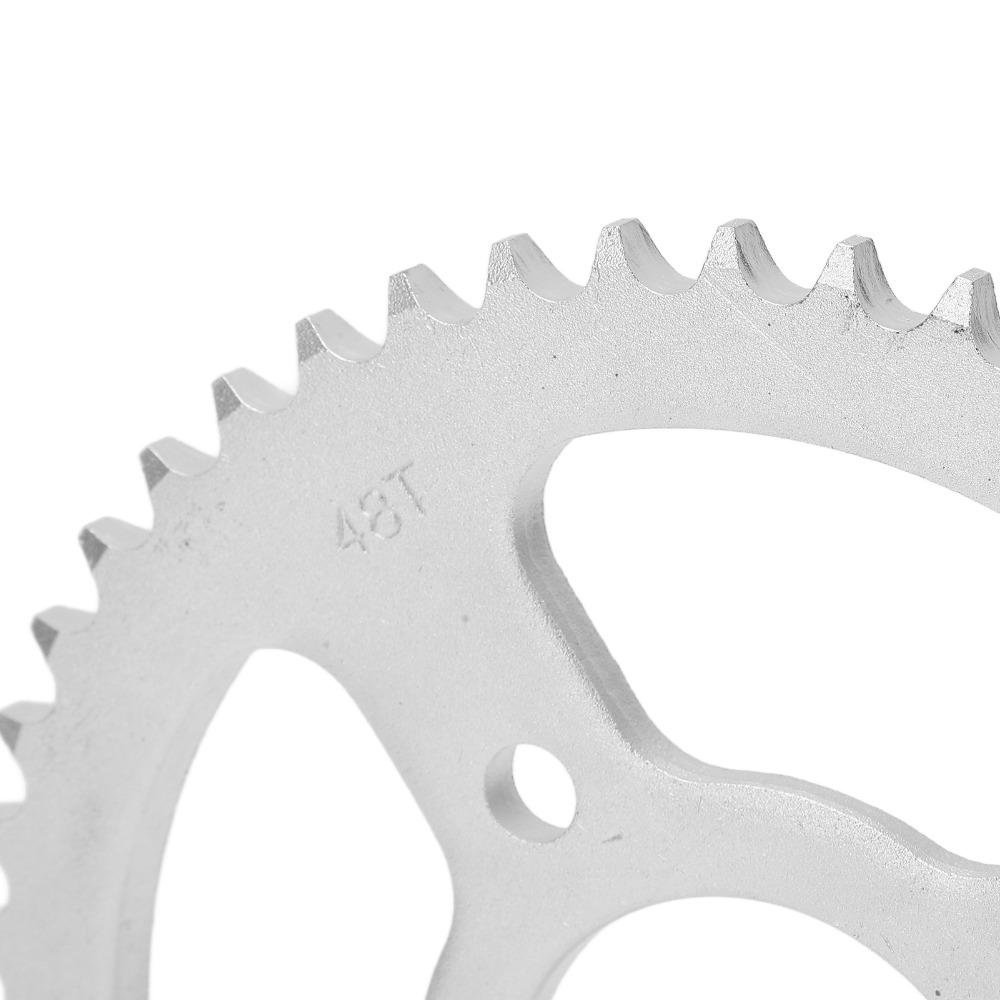 Steel Motorcycle Sprocket ID 58mm Rear Drive Sprocket Rear Chain Sprocket Replacement Sprocket