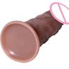 18.5cm Simulation Dildo Realistic Sliding Foreskin G Spot Stimulate Soft Silicone Penis Soft Huge Big Dick Suction Cup Sex Toys