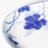 Mino Ware Dinnerware Set of Microwave and Dishwasher Made In Product Number 564601 "Indigo Grape" 5, 16.5cm Diameter, Safe, Japan,