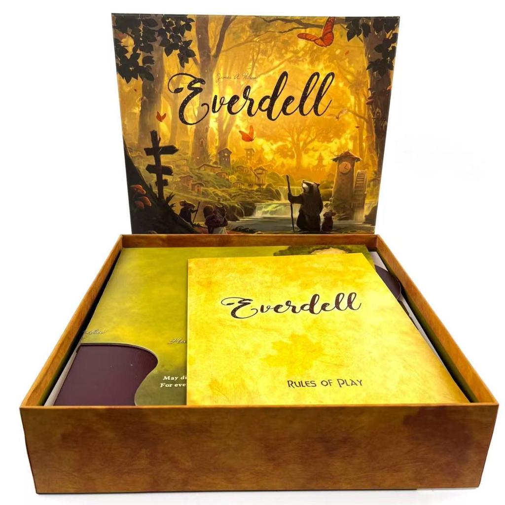 Everdell Strategy Board Game Forest City-Building Card Drafting Family Game 1-4 Players
