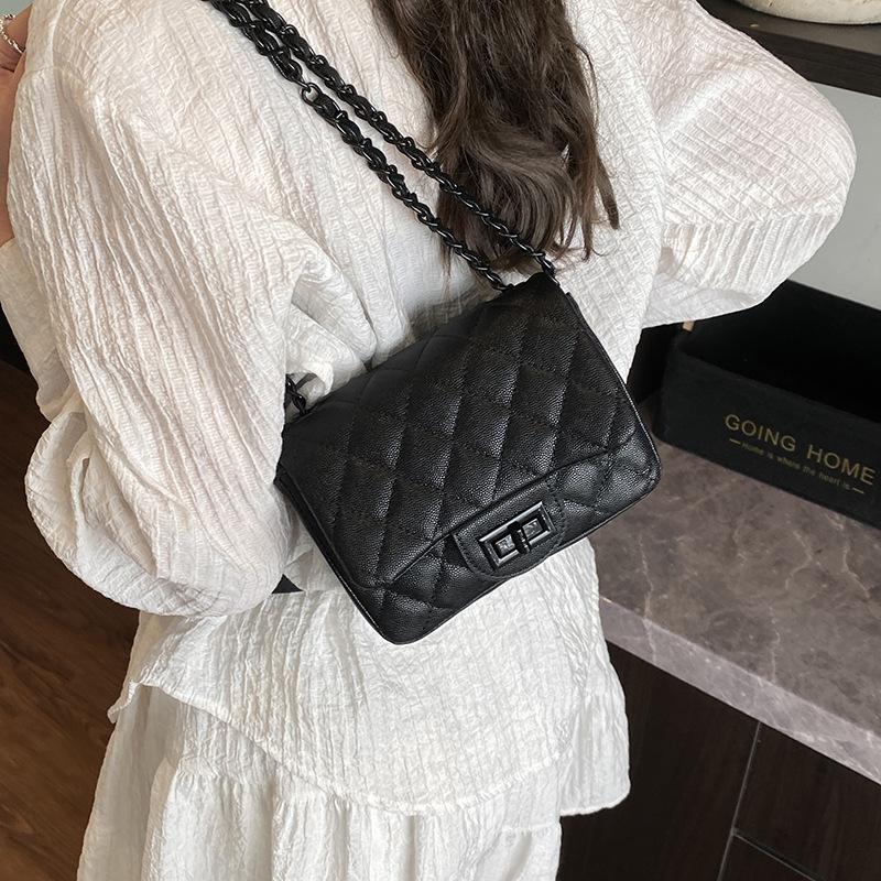 Nouă geantă lanț cu fir de broderie de înaltă modă, versatilă, de umăr unic, crossbody, geantă de damă la modă